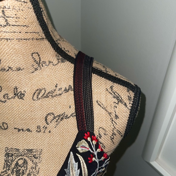 Anthropologie Fiona embroidered maxi dress - L - Picture 6 of 9